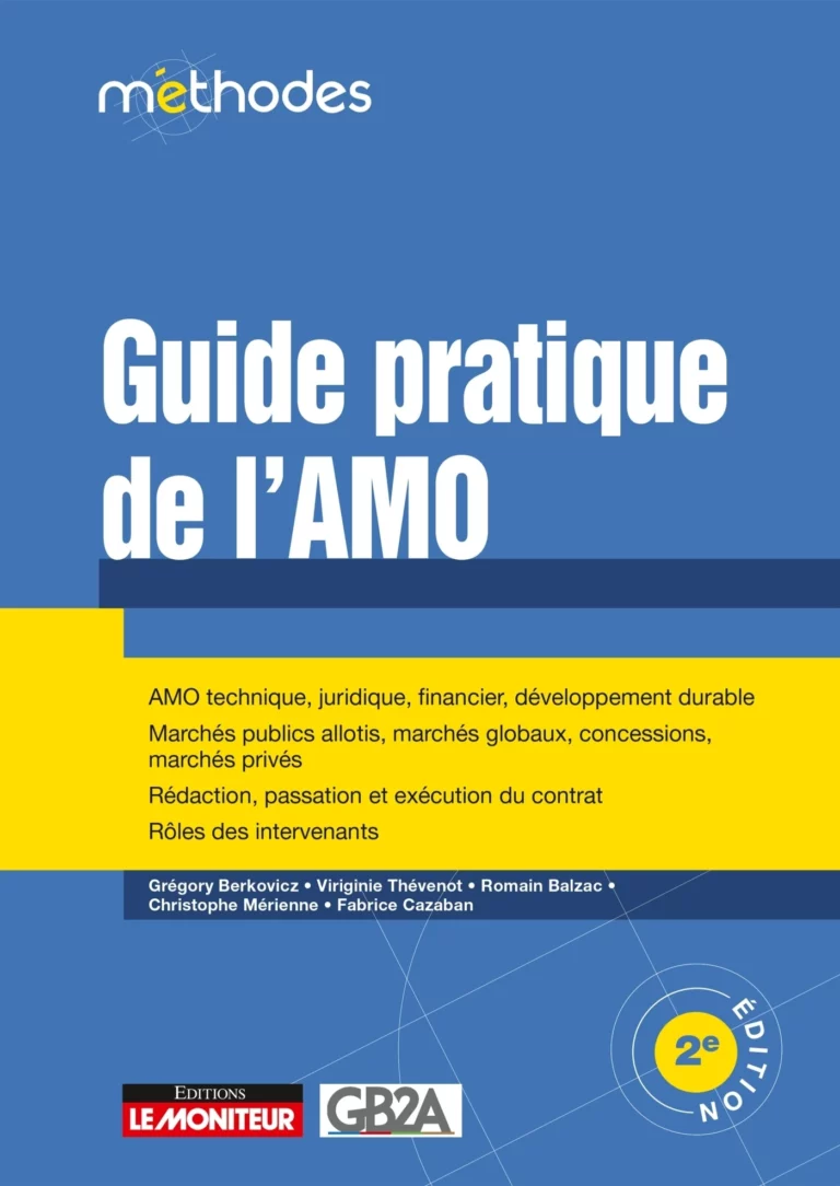 Guide pratique de l'AMO : couverture du livre avec titre et auteurs